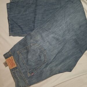 Levi's Men's Size 40 Relaxed Fit Blue Jeans